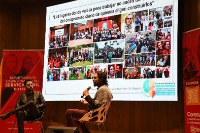Ponencia en 1er congreso distrital de la salud mental y organizaciones saludables.